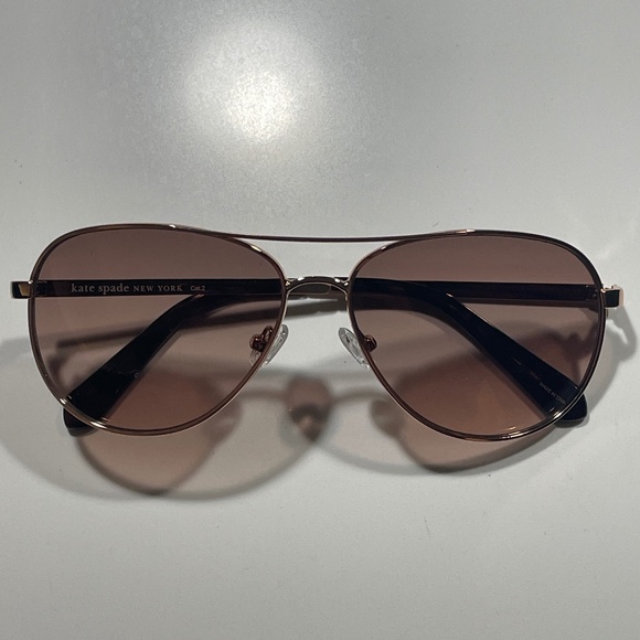 Kate Spade Emmaline Rose Gold Aviator - Picture 2 of 7